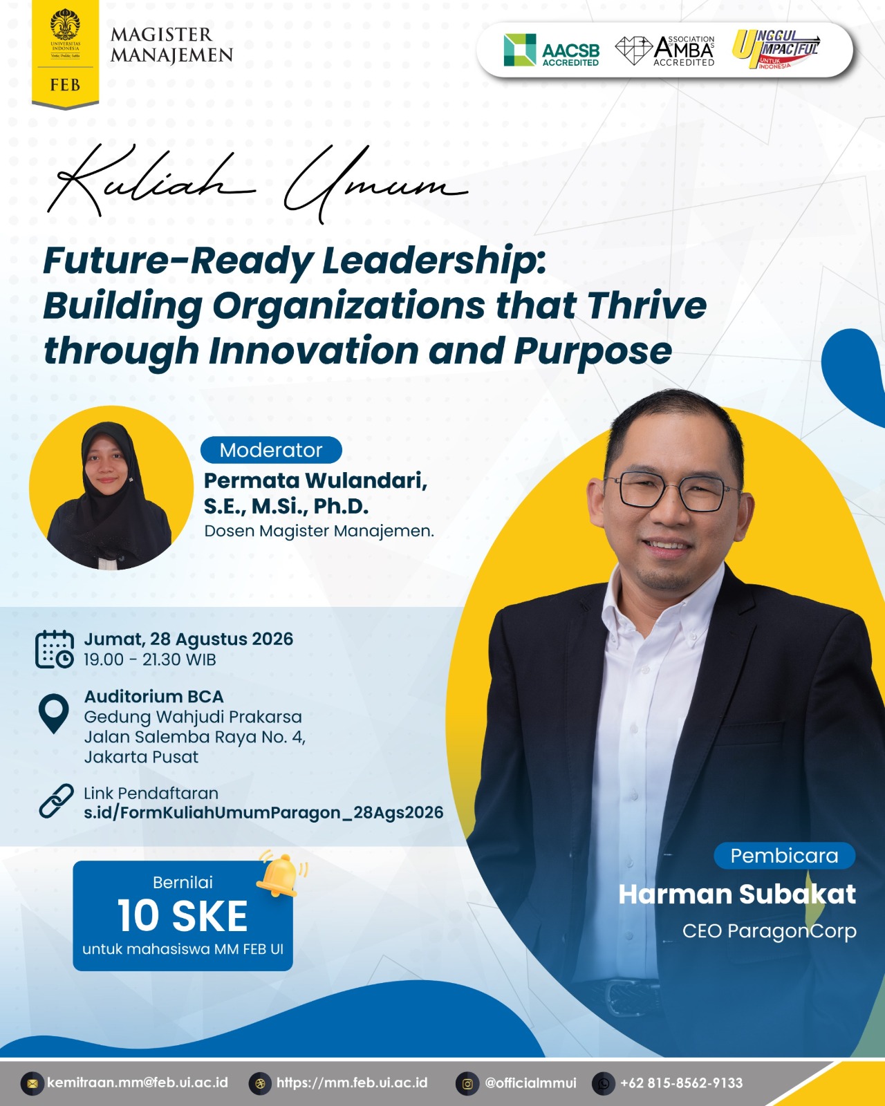 Public Lecture CEO Paragon